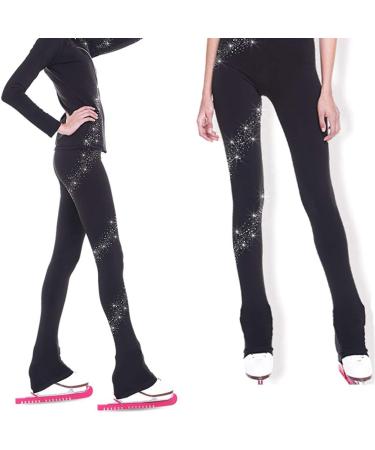 Perfeclan Ice Skating Shoes & Figure Skating Leggings for Kids & Adults - Stylish & Comfortable with Crystals | Beautable Irknung - Buy Online on SooperMarket.com