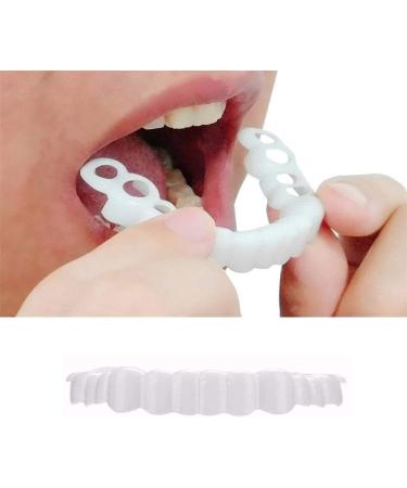 5 Pieces Snap-In Veneers Teeth - Comfortable Flexible Dentures for a Beautiful Smile - Buy Online on SooperMarket.com