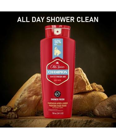Old Spice Body Wash for Men Champion 709 ml (24 fl.oz) Fresh 709 ml (Pack of 1) - Buy Online on SooperMarket.com