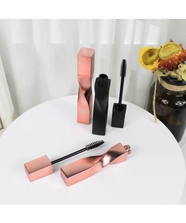KALLORY 4pcs Eyelash Brush Empty Tube Lip Balm Containers Eyebrow Brush Mascara Tubes Empty Rose Gold Line 11.5x1.8cm Rose Gold - Buy Online on SooperMarket.com