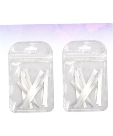 2 Nail Fiber Nail Extension Silk Fiberglass Nail Extensions Kit Nail Extension Fiber Silk Fiber Nails Fiberglass Nail Tips Gel Kit for Nails Manicure Fiber Nail Art Fiber White HAPINARY - Buy Online on SooperMarket.com