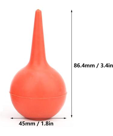 3Pcs 30ml Hand Bulb Ear Syringe for Ear Washing - Red | Laboratory Tool for Kids & Adults - Buy Online on SooperMarket.com
