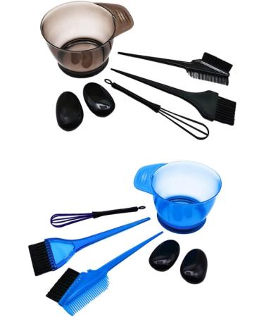 FRCOLOR 4 Sets Hairdressing Ear Cover Set for Mixing Hair Colours Hair Dye Mixing Bowls Hair Dye Brush and Bowl Hair Dye Set Hair Dye Brush Accessories Baking Oil - Buy Online on SooperMarket.com