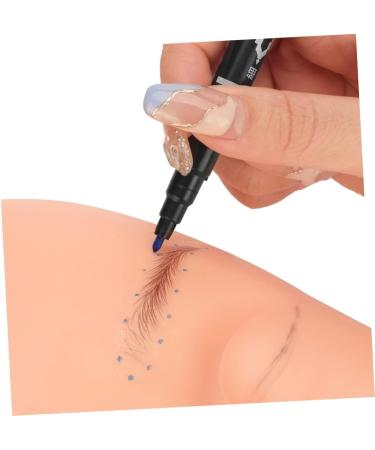 Hemoton 5pcs Pen Eyebrow Pen Pens Eyebrow Position Pen Double Head Drawing Tool 13.9x1.8cm Blue - Buy Online on SooperMarket.com