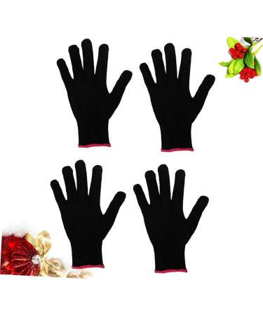 PRETYZOOM 2 Sets 4pcs Grill Gloves Silicone Bumps Proof Glove Hairdressing Tool As Shownx3pcs 21.5X12.2 cmx3pcs - Buy Online on SooperMarket.com