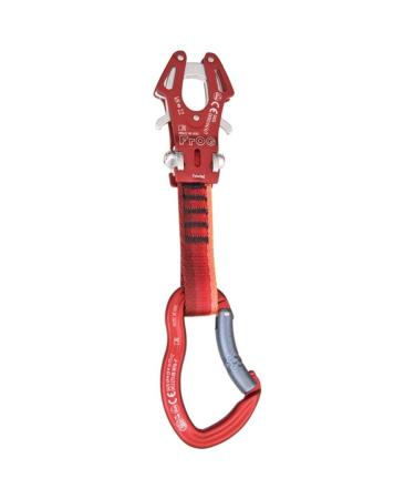Kong Express Frog Quickdraw Carabiner (12-cm), Black