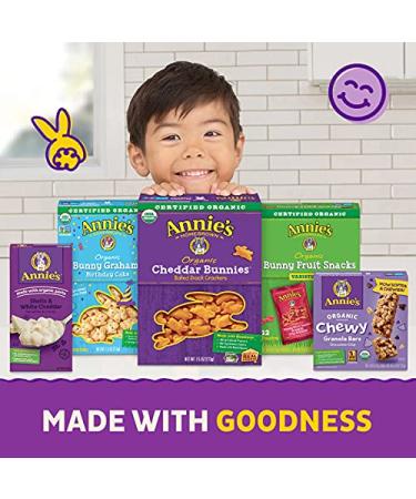 Annie's Organic Berry Patch Bunny Fruit Snacks - Gluten Free, 16 oz | Healthy Snacks for Kids - Buy Online on SooperMarket.com
