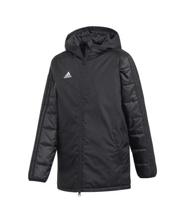 adidas Youth Soccer Condivo 18 Winter Jacket - Kid's Soccer Large Black
