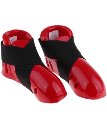 LEIPUPA Unisex Adult Taekwondo Foot Gear Karate Sparring Shoes - Red, X-Large - Buy Online on SooperMarket.com