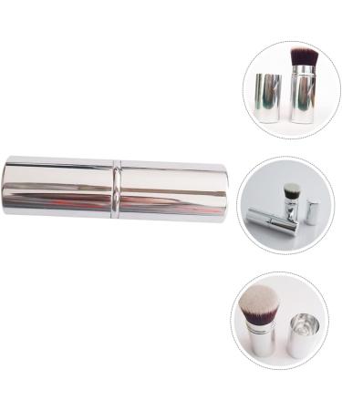 minkissy Retractable Makeup with Cover Cosmetic Applicator Foundation Brush Retractable Blush Brush Makeup Tool Retractable Powder Brush Makeup Supplies Artificial Fiber Telescopic - Buy Online on SooperMarket.com