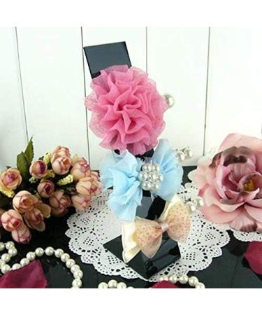 Premium Black Acrylic Hair Clip Jewelry Hairpin Barrette Display Stand Holder - Buy Online on SooperMarket.com