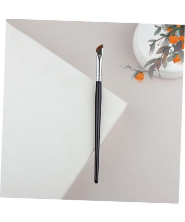 WOONEKY 2pcs Eyebrow Brush Portable Eyeliner Brush Eye Shadow Brush Eyeliner Makeup Brush Makeup Tool Metal - Buy Online on SooperMarket.com