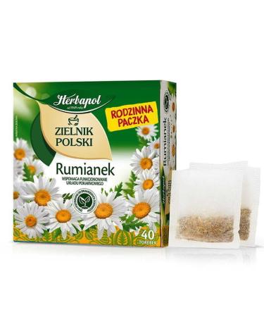 Chamomile Herbal Tea Natural Pure And Refreshing Herbal Fruit Infusion Herbapol Big Pack