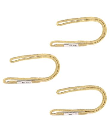 NewDoar 100% Kevlar Braided Friction Hitch,5620 MBS,Prusik Arborist Rope, Abrasion/Flame Resistant, High Strength Rescue Rigging Hammocks(3pcs)