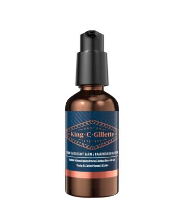 King C. Gillette Formulated with Vitamin B and Caffeine 50 ml Beard Thickener