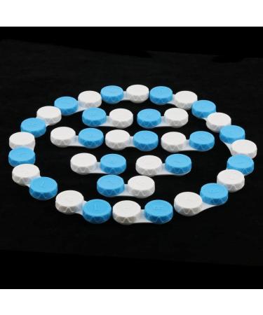 Bonarty 20pcs L/R Marked Mini Contact Lens Box Travel Lenses - Blue as described - Buy Online on SooperMarket.com