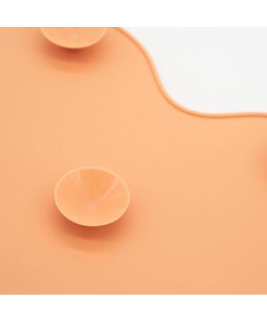 waschies Silicone Makeup Brush Cleaning Pad Apricot Makeup Brush Cleaning Mat Makeup Brush Scrubber Pad Portable Washing Tool for Makeup Brushes in Two Different Sizes - Buy Online on SooperMarket.com