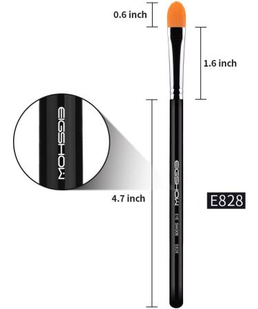 EIGSHOW Eyeshadow Primer Brush - Professional Flat Concealer Brush for Cream and Liquid Shadows (E828) - Buy Online on SooperMarket.com