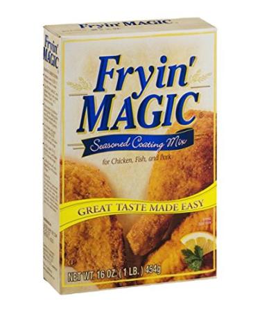 Fryin' Magic Seasoned Coating Mix 1 lb - Delicious Seasoned Coating for Crispy Fried Foods - Buy Online on SooperMarket.com