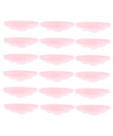 Gogogmee 20 Pairs Eyelash Silicone Patch Grooved Shield Eyelash Lift Lash Lift Tool Eyelash Tool Eyelash Perming Curler Lash Shield Rob Lift Pads for Eyelashes Lash Kit
