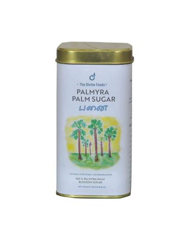 The Divine Foods | Natural Palmyra Palm Sugar | Natural Sweetener Sugar Alternative | Unrefined | Sugar for Coffee Tea & Recipes | Vegan | Natural | Non GMO (250 gm)