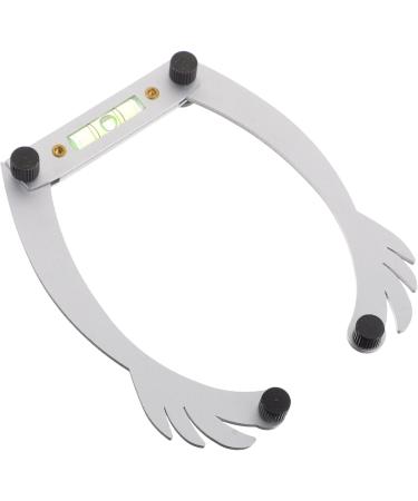 Beavorty 3pcs white outfit eye brow shaping kit eyebrow ruler mapping eyebrow line aluminum alloy - Buy Online on SooperMarket.com
