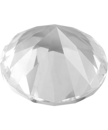Glass Crystal Diamond Nail Art Display Tool Nail Art Display Photography Decoration 2 Colors(White) - Buy Online on SooperMarket.com