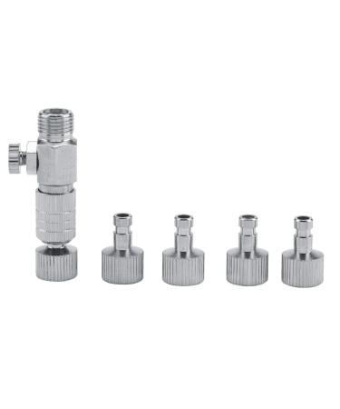 Yolispa Disconnect Adapter Airbrush Horse Quick Connecter Set 1/8'' Fittings Part with 4 Fittings2 Disconnect Adapter Brush Fitting Airbrush Horse Brush Fitting Set Brush Fitting Disconnect Adapt