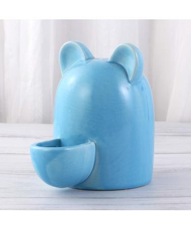 POPETPOP Bunny Water Bottle Hamster Water Feeder Ceramic Automatic Drinking Bottle Small Animals Food and Water Dispenser for Bunny Bird Guinea Pig Hedgehog Chinchilla Ferret Ceramic Water Bottle - Buy Online on SooperMarket.com