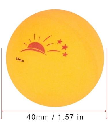 Vbest Life 60pcs 3-Star Orange Ping Pong Balls - Competition & Training Set - Buy Online on SooperMarket.com