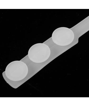 Gatuida Ear Hook Adjuster - 10 Pcs Adjustable Mask Hook Earrings | Silica Gel White Face Mask Extension Cable - Buy Online on SooperMarket.com