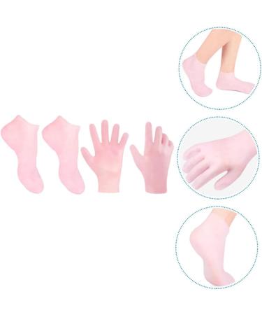 PLAFOPE 1 Set Hydrating Sock Gloves Cracked Foot Socks Exfoliating Gloves Sock Moisturizing Hand Gloves Foot Care Socks Exfoliating Socks Moisturizing Foot Cover Moisturizer Socks - Buy Online on SooperMarket.com