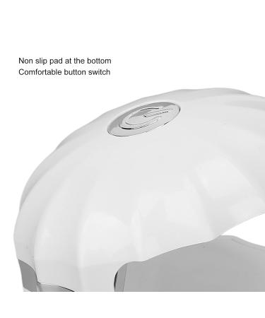 18W Mini Nail LED Lamp | Portable Nail Polish Dryer with Dual Light Sources & 5 Light Chips - Buy Online on SooperMarket.com