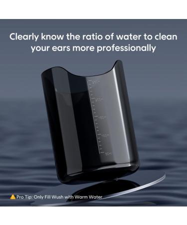 Qseenlnoy Electric Ear Removal Kit Powered Ear Cleaning Kit Ear Cleaning Kit with 4 Pressure Ear Removal Tool for Adults Black - Buy Online on SooperMarket.com