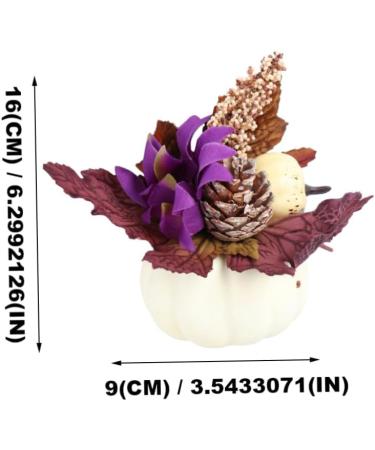 Didiseaon 3 Pcs Halloween Pumpkin Decoration Home Decor False Pumpkin Party Pumpkin Props Pumpkin Crafts Pumpkin Adornment Pumpkin Props Decor Pumpkin Ornament Fake Pumpkin White Decorations Whitex3pcs 15x5.5cmx3pcs - Buy Online on SooperMarket.com