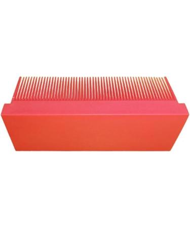 Hair Straightener Comb - Pink Barber Straightening Brush & Styling Attachment for Flat Iron | International Shipping Available - Buy Online on SooperMarket.com