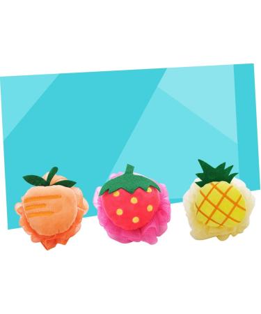 Angoily 6 Pcs Mesh Bath Sponge Set - Exfoliating Loofah Mitts & Body Poufs for Spa Quality Clean | Ideal for Beach & Bath - Buy Online on SooperMarket.com
