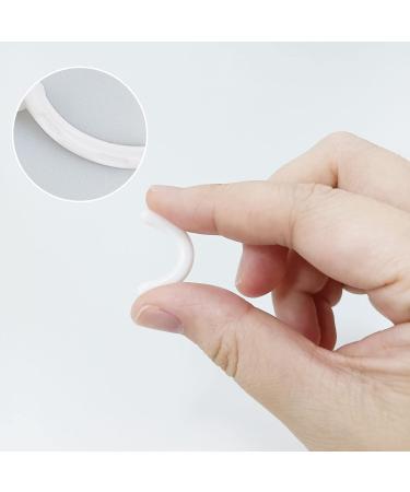 8Pcs Silicone Eyelash Curler Pads Eyelash Curler Refill Pads Replacement Pads for Eyelash - White - Buy Online on SooperMarket.com