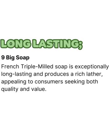 Buy 9 Hypoallergenic Bar Soaps for Sensitive Skin | Natural Chamomile Oil | Ideal for Men & Women - International Shipping Available - Buy Online on SooperMarket.com