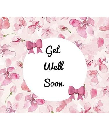 Get Well Soon Pink Reeses Nutty Peanut Butter Sweet Box Hamper Gift Present - Buy Online on SooperMarket.com