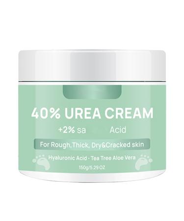 40% Urea Foot Cream With 2% Acid Urea Cream 40 Percent For Feet Aloe Vera & Hyaluronic Acid Foot Cream For Cracked Heels And Dry Skin Foot Moisturiser Foot Cream For Hard Skin Moisturizing 150g