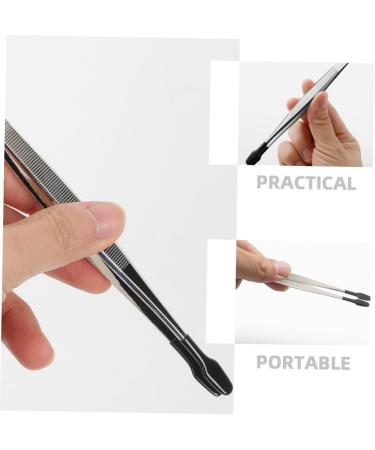 Magiclulu 4-Piece Stamp Clip Brow Tool Set - Stainless Steel Jewelry Tongs Tweezers & Pincer for Jewelry Making | Handicrafts Martensitic - Shop Now! - Buy Online on SooperMarket.com
