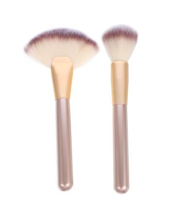 minkissy 5 Sets Makeup Brush Highlighter Blush for Cheeks Facial Makeup Applicator