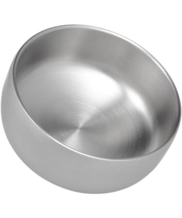Angoily 3-Pack Razor Shell for Men - Premium Shaving Foam Cup & Soap Box | Steel Lid Silver Design - 11x11x6.5cm - Buy Online on SooperMarket.com