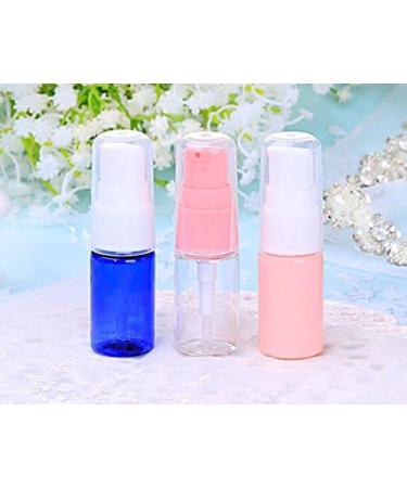 erioctry 10ML Portable Empty Refillable Bottle Cream Shampoo Lotion Treatment Pump Bottle with Cap Travel Bottles Toiletries Liquid Container for Cosmetic Make-up Pack of 6 (Pink) - Buy Online on SooperMarket.com