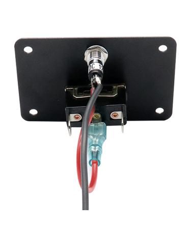 Anchor Windlass Up/Down Rocker Switch Panel Marine Windlass ON-OFF-ON Control Panel With Red LED - Buy Online on SooperMarket.com