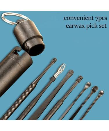 Portable Ear Cleaner Stainless Steel Ear Spoon Set Stainless Steel Ear Wax Remover Reusable Stainless Steel Ear Wax Remover Set Ear Wax Easily Removed Ideal for Personal and Home Use(Stainless steel) - Buy Online on SooperMarket.com