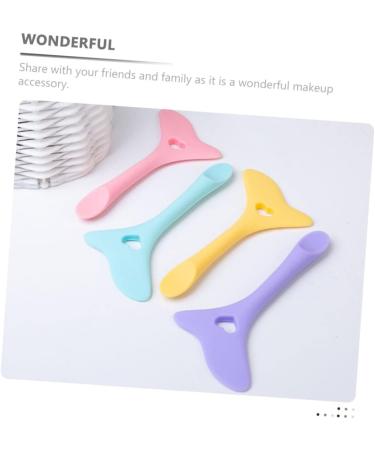 Beatifufu Eyeliner Aid Makeup Stencil Eyelash Kit Lash Tool Mask Applicator Face Cream Spoon Liquid Lipstick 11.7X5.9CM Blue - Buy Online on SooperMarket.com