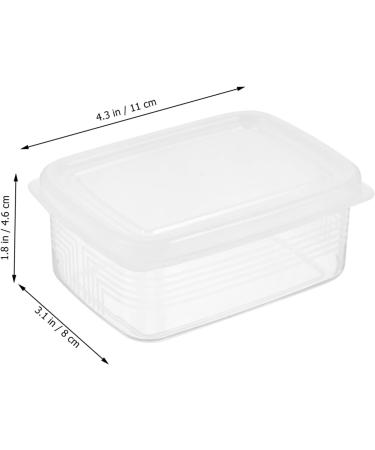 FUNOMOCYA 6pcs Crisper Containers for Food Refrigerator Organizer Keeper Kitchen Vegetable Boxes Dumpling - Buy Online on SooperMarket.com