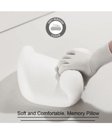 Auto Neck Pillow - Soft Memory Cotton Car Headrest Cushion | Brown Car Accessories - Buy Online on SooperMarket.com